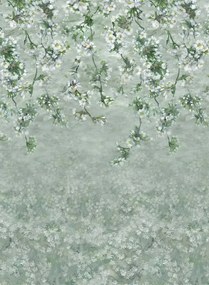 Designers Guild Carta da parati panoramica Assam Blossom - Sage