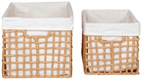 Set di cesti 2 pz 25x35x22 cm Bustelo – House Nordic