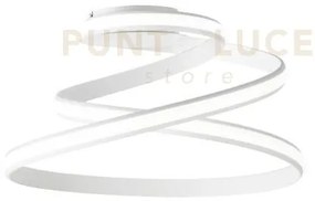 Plafoniera vuelta a led bianco led 3000k 1850lm 37w
