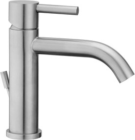 Paffoni Steel Steel071 Miscelatore lavabo monocomando in acciaio