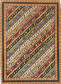 Loribaft Tappeto orientale 140x190 (Indian) Annodato A Mano