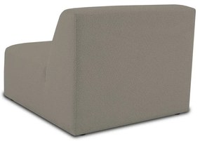 Modulo divano marrone chiaro in tessuto bouclé (parte centrale) Roxy - Scandic