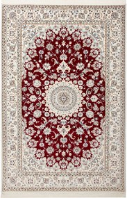 Nain Tappeto 240x160 Rosso (Iran) Annodato A Mano