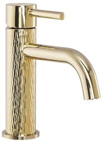 Rubinetto da lavabo Rea Lungo Art Gold Low