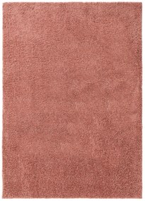 benuta Basic Tappeto a pelo lungo Soho Rosa 120x170 cm - Tappeto design moderno soggiorno