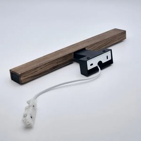 Brilagi-Illuminazione a LED per specchi da bagno WOODY MIRROR LED/8W/230V IP44 quercia/nero