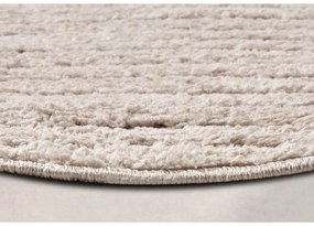 Tappeto rotondo grigio tortora ø 160 cm Panglao New York Taupe – Elle Decoration