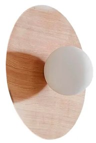 Lindby - Zain Applique da Parete Wood/White Lindby