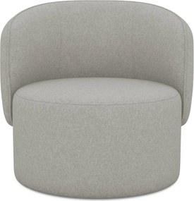 Poltrona grigio chiaro Ipo – Makamii