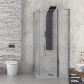 Cabina doccia 70x70 battente e fisso | KPX2800 - KAMALU