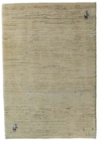 Gabbeh Tappeto persiano 90x60 Beige (Iran) Annodato A Mano