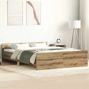 Giroletto Senza Materasso Rovere Artigianale 140x200cm /