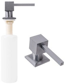 Dispenser di sapone REA nickel brush square INOX