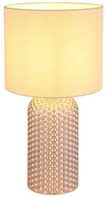 Globo 21735CH - Lampada da tavolo SOFIA 1xE27/60W/230V beige
