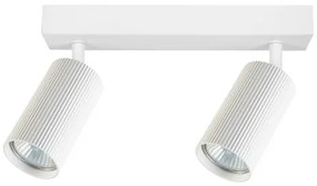 Brilagi - Faretto orientabile SELE MODERN 2xGU10/30W/230V bianco