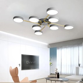 LAMPADA DA SOFFITTO  GREY APP532-8C