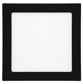 Ecolite LED-WSQ-CCT/12W/CR- Lampada LED da incasso RAFA LED/12W/230V IP44 nero