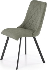 Sedia K561 tessuto oliva