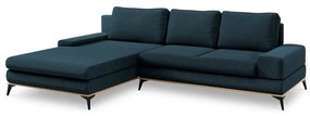 Divano letto angolare blu petrolio, angolo sinistro Planet - Windsor &amp; Co Sofas