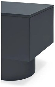 Tavolo TV antracite 200x50 cm Totem - Teulat