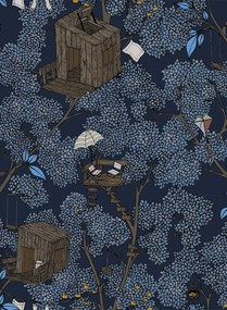 Rebel Walls Tapete Treehouse - Night