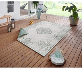 Tappeto da esterno verde e crema , 200 x 290 cm Cebu - NORTHRUGS