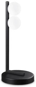 Ideal Lux - Lampada da tavolo LED PING PONG 2xLED/3W/230V CRI 90 nero