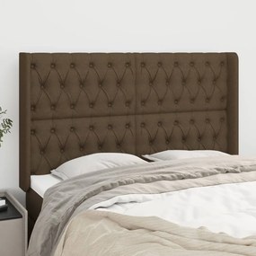 Testiera Ad Orecchio Marronescuro147x16x118/128cm İntessuto /
