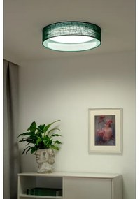 Duolla - Plafoniera LED ROLLER LED/24W/230V diametro 45 cm verde