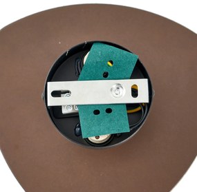 Lampada da parete di design bronzo organico 20 cm 2 luci - Pulley