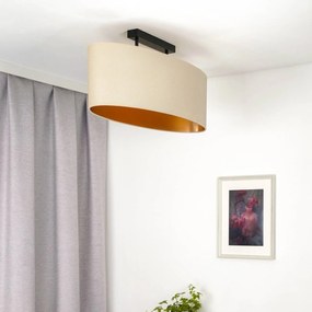 Envostar plafoniera Idun light beige 80cm materiale naturale vegan