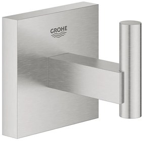 GROHE 40961DC0 - Gancio per accappatoio START CUBE in acciaio inox