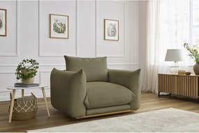 Poltrona in verde chiaro Ernest – Bobochic Paris