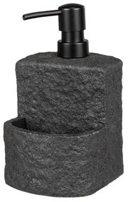 WENKO 54667100 - Dispenser di sapone FESTIVAL 10,5x18 cm nero