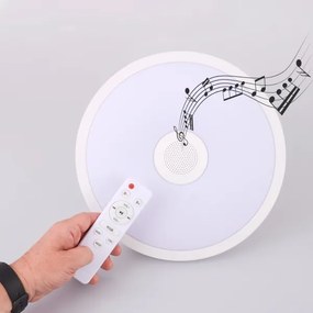 Globo - LED RGB Lampada da bagno con altoparlante RAFFY LED/18W/230V IP44 + +TC