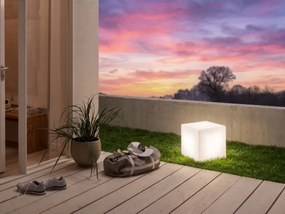 Eglo 900294 - Lampada da terra per esterno BOTTONA 1xE27/15W/230V 30x30 cm IP65