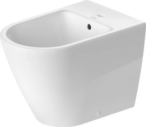 Bidet a Pavimento Filo Parete Monoforo in Ceramica Bianco D-Neo 2295100000 Duravit