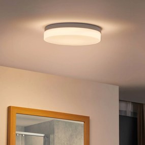 Plafoniera a LED Wynion PRIOS, dimmerabile, Bianco / Opale, Bagno, Plastica, Moderno, Plafoniera LED