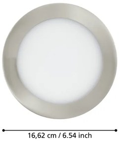 Eglo 31746 - Lampada da bagno dimmerabile a LED FUEVA-Z 10,5W/230V IP44 cromata
