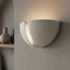 Applique da Parete G9 CONFINE in Gesso Pitturabile