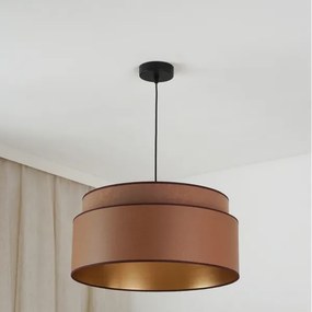 Brilagi - Lampadario a cavo OREGON VEGE 1xE27/15W/230V Ø 45 cm marrone