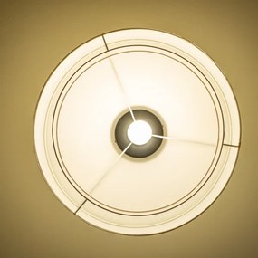 Brilagi - Plafoniera LED a montaggio superficiale CERIA 1xE27/40W/230V Ø 50 cm bianco/beige