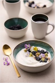 Ciotolina bianca/verde in gres 400 ml Gastro White/Green – Bitz