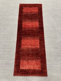 Loribaft Tappeto 160x60 Rosso (Iran) Annodato A Mano