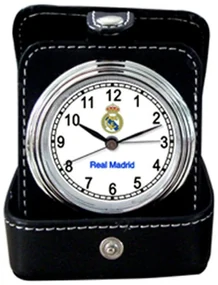 Orologio Sveglia Real Madrid C.F. Da viaggio Nero