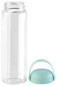 Bottiglia color menta in vetro 540 ml Fuori – Vialli Design