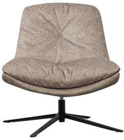 Poltrona di colore naturale girevole Arve – WOOOD