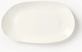 Piatto da portata in porcellana dalla forma organica Joana