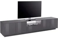 Mobile Porta Tv Moderno 220,1x41,5x46cm - ENIGMA Colore: antracite laccato