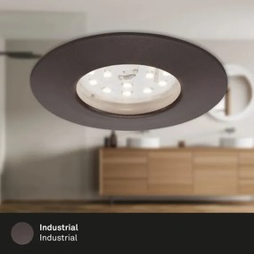 Briloner 7295-031-SET 3x Lampada LED dimmerabile da bagno LED/6,5W/230V IP44